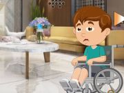 Juego Ayuda al niño discapacitado  en línea