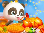 Juego Rompecabezas: Fiesta de Acción de Gracias del Pequeño Panda en línea Juego Rompecabezas: Fiesta de Acción de Gracias del Pequeño Panda en línea