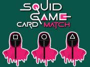 Juego Partido de tarjeta de memoria del juego del calamar  en línea