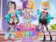 Juego Estilo adolescente gyaru  en línea