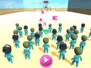 Juego Carrera del juego del calamar 3d  en línea
