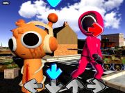 Juego Juego de baile Sprunki de calamar  en línea