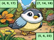 Juego Descubrimiento de imagen de pájaro promedio  en línea