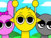 Juego Sprunki Encuentra las 5 Diferencias  en línea