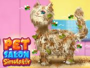 Juego Simulador de salón de mascotas  en línea