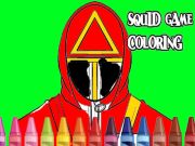 Juego Colorear juego del calamar  en línea
