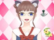 Juego Vestir linda chica anime  en línea