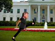 Juego Desafío de la caminata tambaleante de Trump  en línea