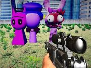 Juego Sprunki Sniper Juego del Calamar  en línea
