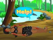 Juego Rescata a una niña de la tribu herida  en línea