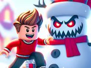 Juego Rompecabezas: Roblox Snowball Battle  en línea