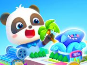 Juego Rompecabezas: La ciudad de ensueño del Panda Bebé  en línea