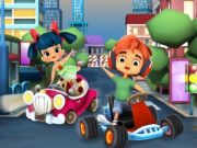 Juego Gamberros de karts  en línea