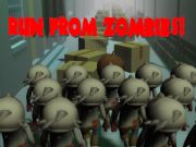 Juego ¡Huye de zombies!  en línea