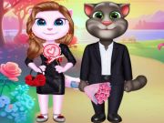 Juego Kitty pareja encantadora San Valentín  en línea