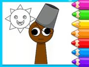 Juego Libro para colorear: Sprunki Brud  en línea
