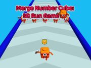 Juego Fusionar número de Cube 3d Run Game  en línea