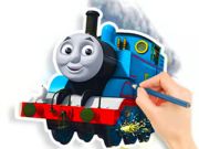 Juego Libro para colorear: Thomas  en línea