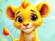 Juego Rompecabezas: bebé simba  en línea