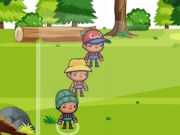 Juego Aventura del campamento forestal  en línea