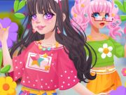 Juego Adolescente bonita mirada  en línea