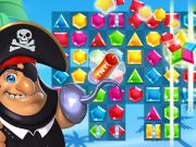 Juego Los piratas coinciden con el tesoro perdido  en línea