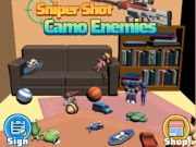 Juego Sniper disparó a los enemigos de camuflaje  en línea
