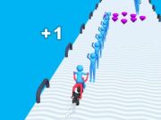Juego Carrera de vehículos humanos  en línea