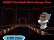 Juego Skibidi Piso de peligro de juego de calamares para el inodoro  en línea