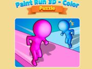 Juego Pintar Run 3D - Puzzle de color  en línea