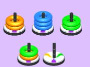 Juego Anillo de color de pila de aro  en línea