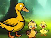 Juego Duck Family Reach Pond en línea
