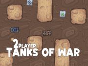 Juego 2 tanques de guerra de jugadores  en línea