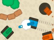 Juego 1 2 3 4 jugadores Juego de tanque 2d  en línea
