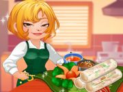 Juego Roxie's Kitchen: rollo de primavera  en línea