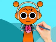 Juego Libro para colorear: Sprunki Horror Oren  en línea