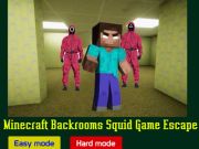 Juego Minecraft Backrooms Escape del juego de calamar  en línea