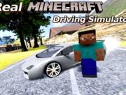 Juego Real simulador de conducción de Minecraft  en línea