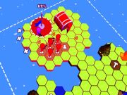 Juego Mundo hexadecimal de azulejos: rojo vs azul  en línea