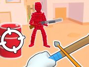 Juego Stickman Archer: disparando flechas en los rojos  en línea