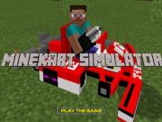 Juego Simulador de minekart  en línea