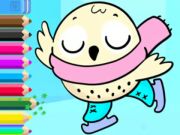 Juego Libro para colorear: en hielo  en línea