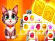 Juego Rompecabezas de baldosas de la ciudad de gato  en línea