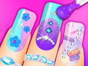 Juego Libro para colorear: arte de uñas  en línea