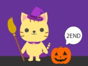 Juego Gato y escape de Halloween  en línea