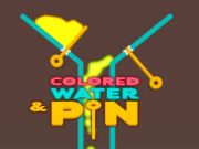 Juego Agua y alfiler de colores  en línea