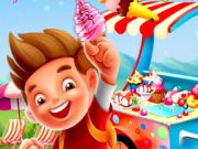 Juego Helado de cono de rosa de verano  en línea