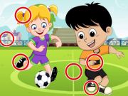 Juego Diferencias de fútbol  en línea