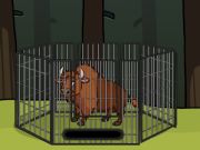 Juego Rescate el bisonte de la jaula  en línea