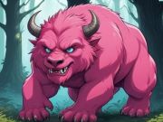 Juego Rescate de bestia rosa mágica  en línea